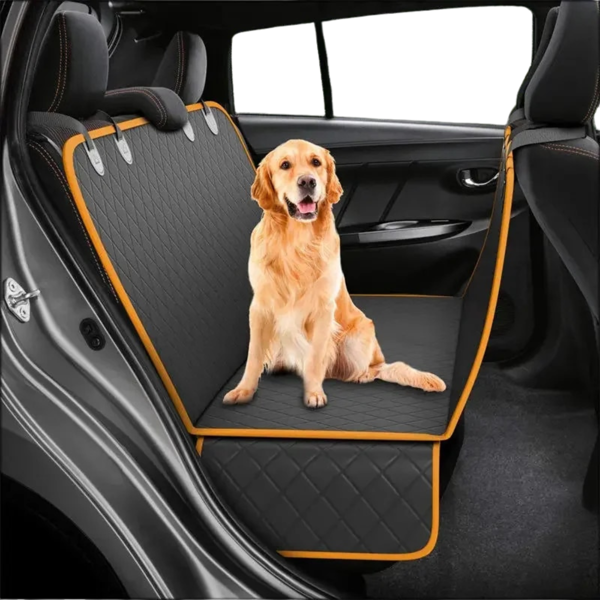 TravelGuard waterdichte honden autostoelbeschermer gevoerde antislip hoes