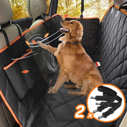 TravelGuard waterdichte honden autostoelbeschermer gevoerde antislip hoes