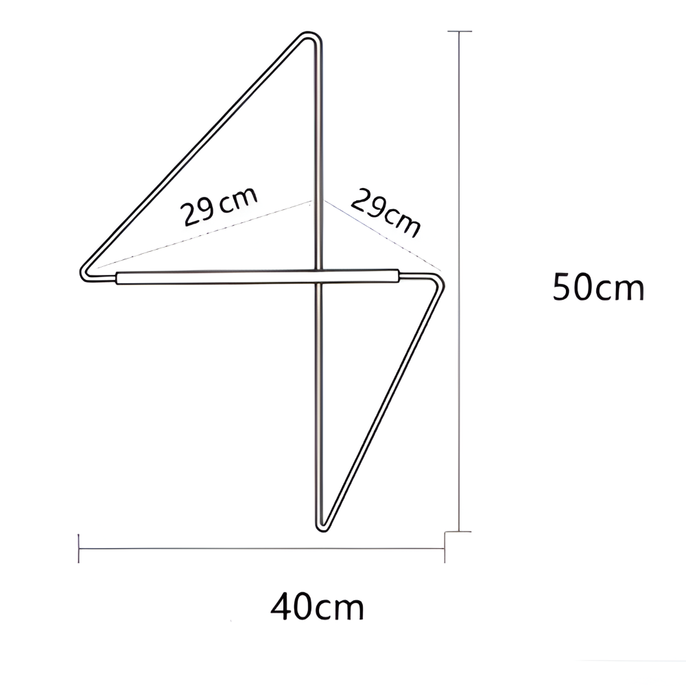 Triad Geometrische Kapstok met Multifunctionele Opbergruimte