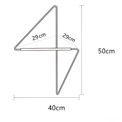 Triad Geometrische Kapstok met Multifunctionele Opbergruimte