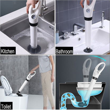 TurboFlush Pro hogedruk afvoerontstopper voor toiletten en gootstenen
