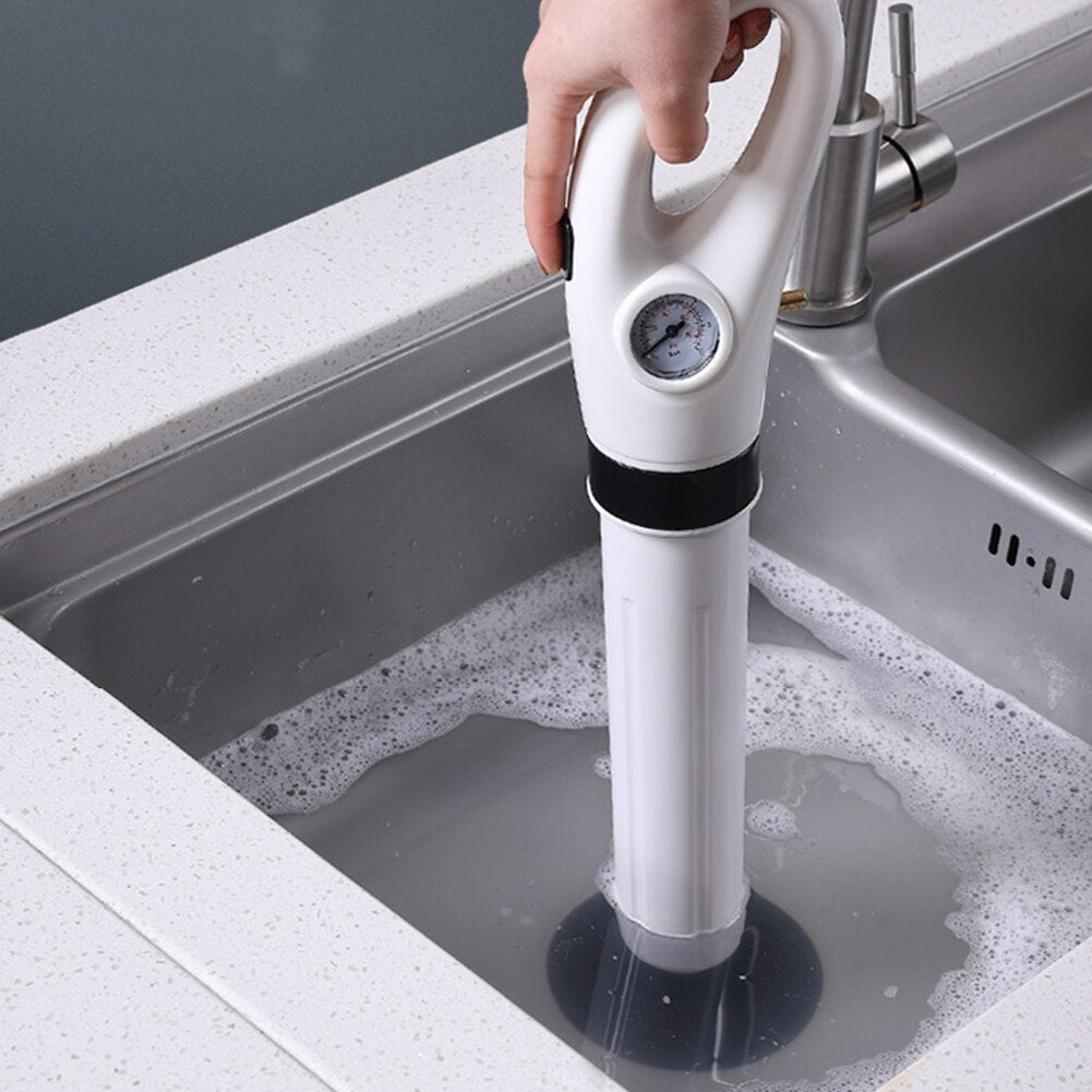 TurboFlush Pro hogedruk afvoerontstopper voor toiletten en gootstenen