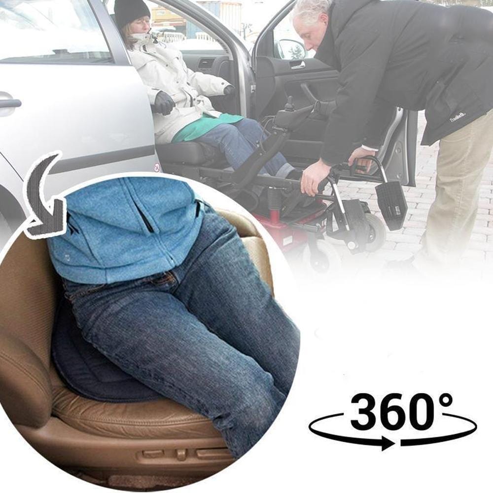 TurnEase 360 draaibare zitkussen draaibare comfortsteun