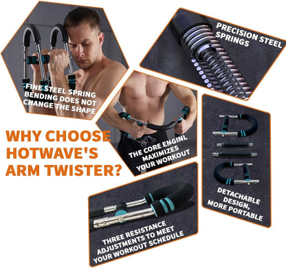Twister Armtrainer Verstelbare Krachttrainingsstang