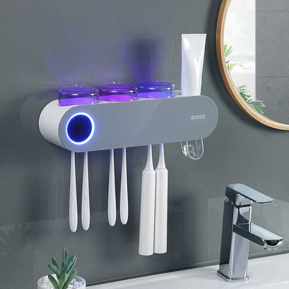 UV Tandenborstel Desinfectiehouder Automatische Wand Organizer