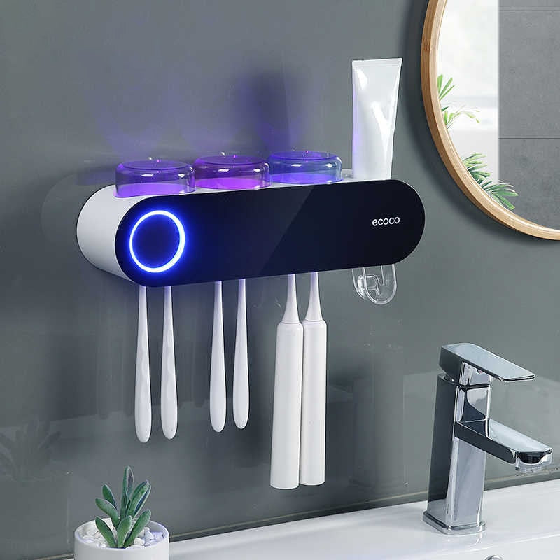 UV Tandenborstel Desinfectiehouder Automatische Wand Organizer