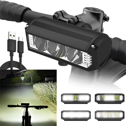 Ultra heldere LED fietslicht met verstelbare modi en waterdicht ontwerp