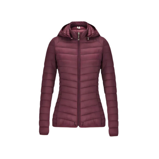 Ultra-Light Women's Puffer Jacket - Waterproof & Insulated for Outdoor Adventures