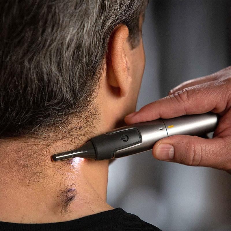 Ultradunne precisie trimmer voor baard, neus en wenkbrauwen
