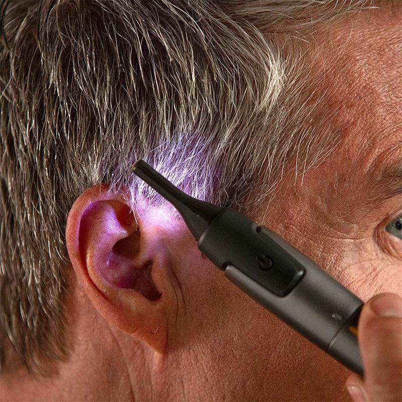 Ultradunne precisie trimmer voor baard, neus en wenkbrauwen