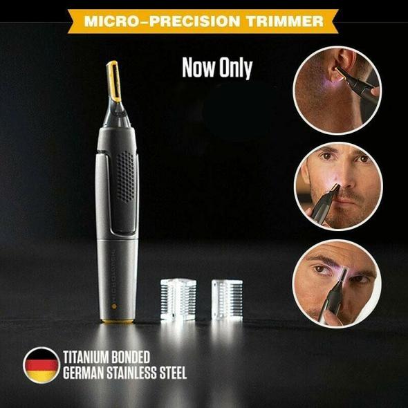 Ultradunne precisie trimmer voor baard, neus en wenkbrauwen
