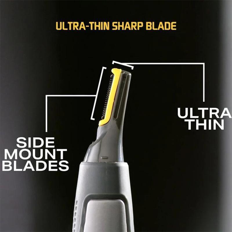 Ultradunne precisie trimmer voor baard, neus en wenkbrauwen