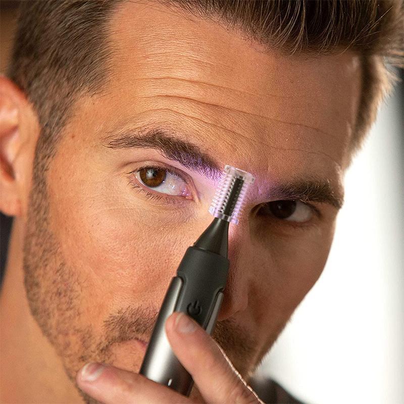 Ultradunne precisie trimmer voor baard, neus en wenkbrauwen