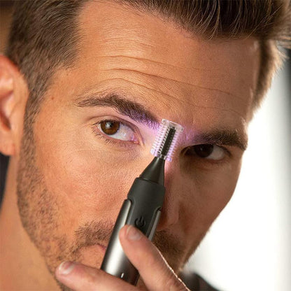 Ultradunne precisie trimmer voor baard, neus en wenkbrauwen