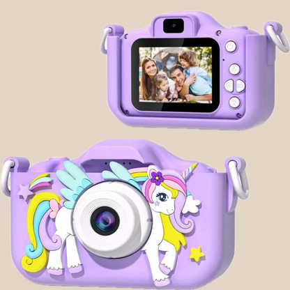 Eenhoorn kindercamera met 32GB SD-kaart HD foto- en videocamera speelgoed voor kinderen