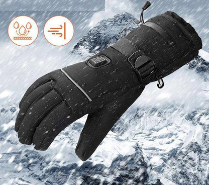 Unisex Verwarmde Handschoenen met Oplaadbare Batterij en Touchscreen Bediening