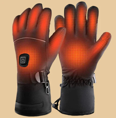 Unisex Verwarmde Handschoenen met Oplaadbare Batterij en Touchscreen Bediening