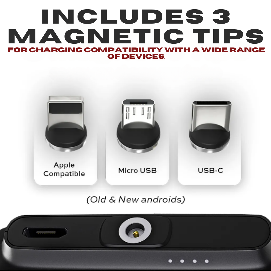 Universele magnetische mini powerbank draagbare oplader