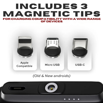 Universele magnetische mini powerbank draagbare oplader