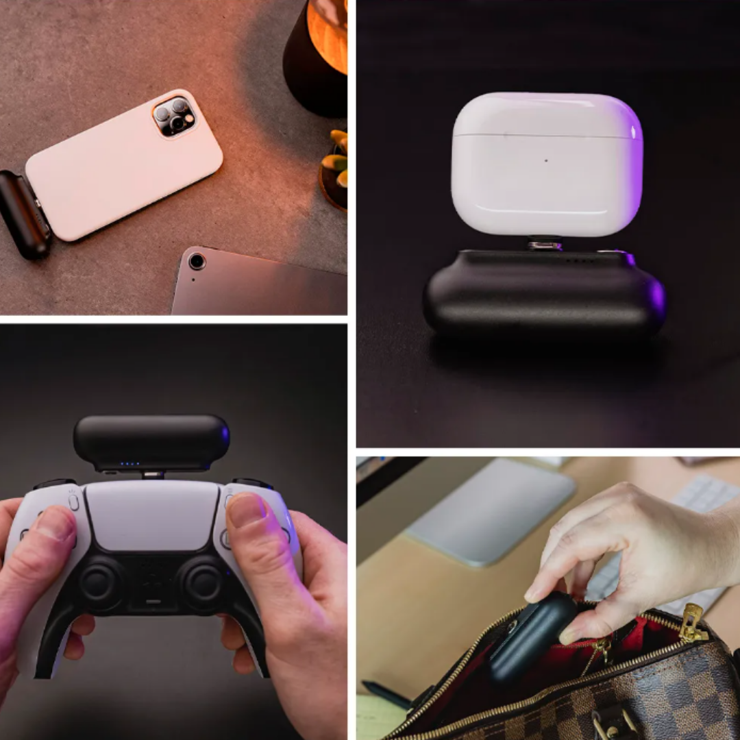 Universele magnetische mini powerbank draagbare oplader