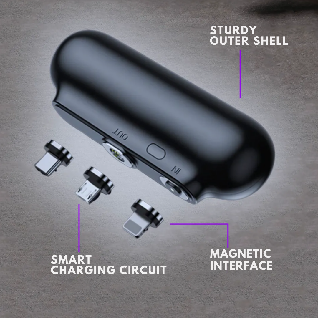 Universele magnetische mini powerbank draagbare oplader