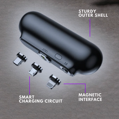 Universele magnetische mini powerbank draagbare oplader