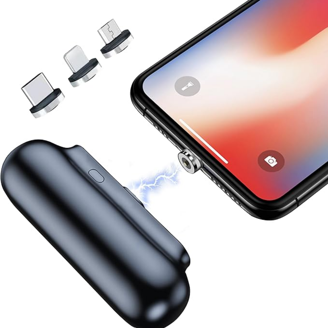 Universele magnetische mini powerbank draagbare oplader