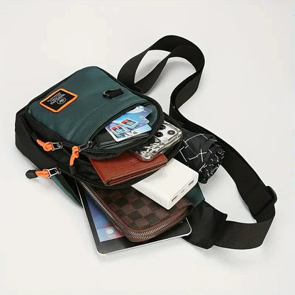 UrbanTrail Duurzame Heren Schoudertas Waterdichte Crossbody Reistas