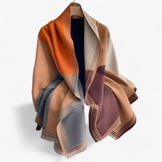 Valeria Luxe Cashmere Scarf with Soft Lightweight Fabric and Elegant Versatile Design