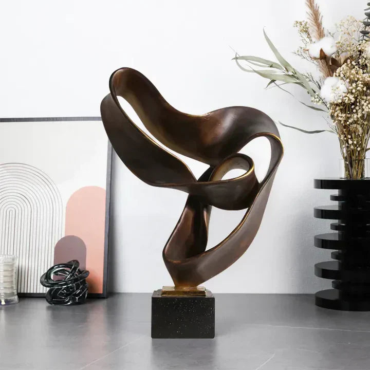 Vida Moderne Hars Decoratieve Sculptuur Elegante Woonaccent