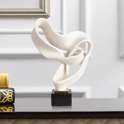 Vida Moderne Hars Decoratieve Sculptuur Elegante Woonaccent