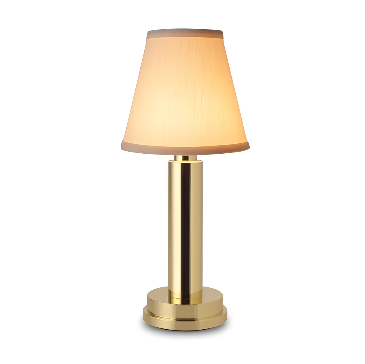 Vintage Flare dimbare tafellamp met stoffen kap