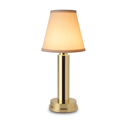 Vintage Flare dimbare tafellamp met stoffen kap
