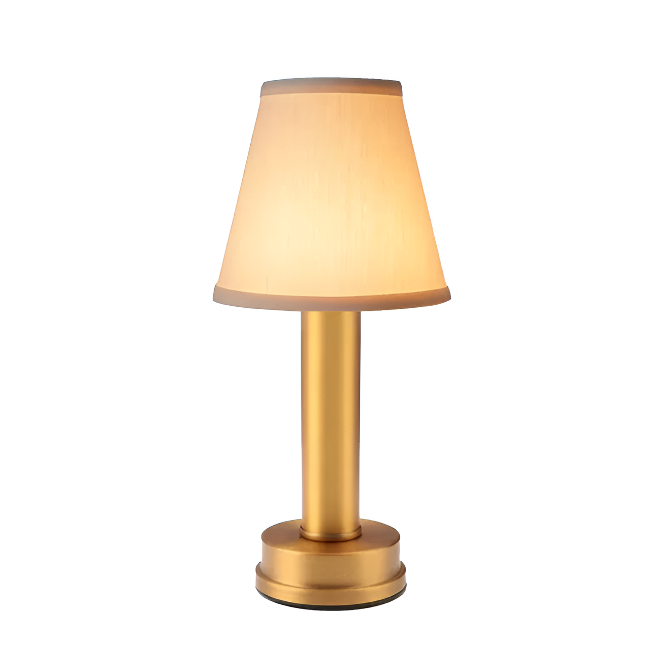 Vintage Flare dimbare tafellamp met stoffen kap