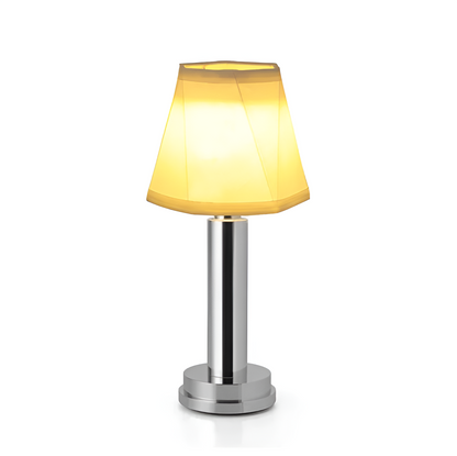 Vintage Flare dimbare tafellamp met stoffen kap