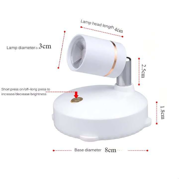 VividBeam mini LED spotlicht draadloos dimbaar accentlicht