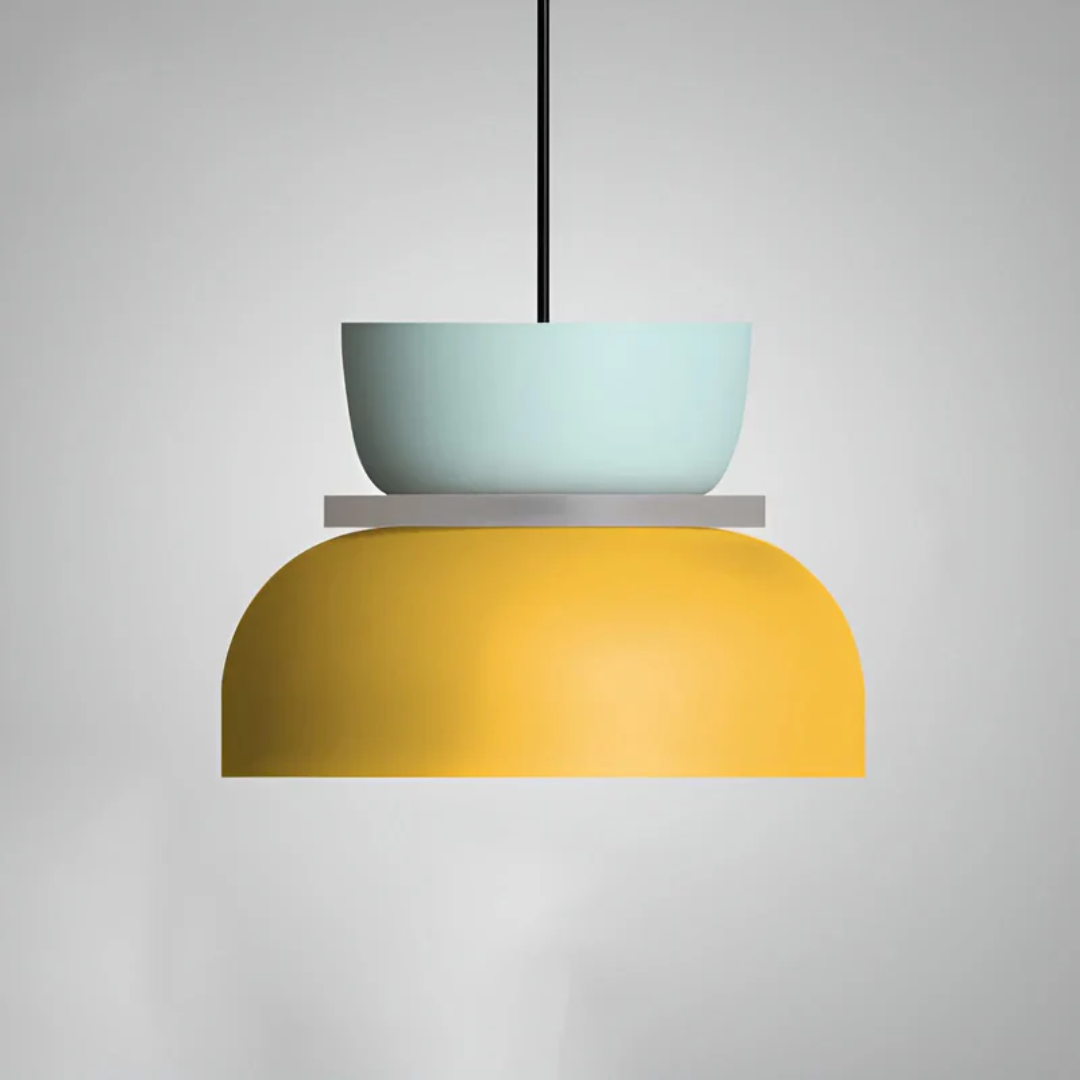 VividGlow macaron LED hanglamp met kleurrijk modern design voor stijlvolle sfeerverlichting