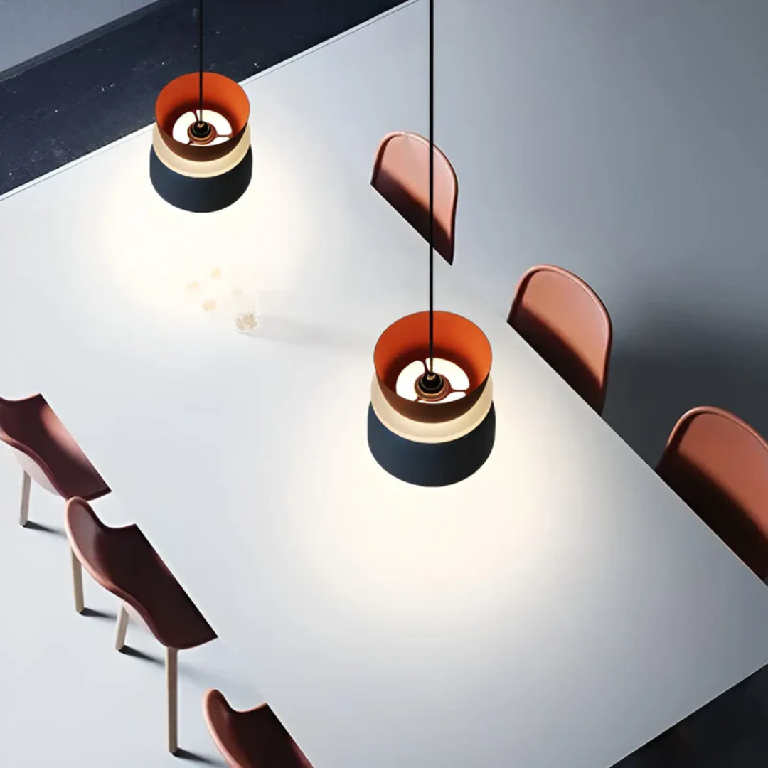 VividGlow macaron LED hanglamp met kleurrijk modern design voor stijlvolle sfeerverlichting