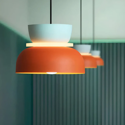 VividGlow macaron LED hanglamp met kleurrijk modern design voor stijlvolle sfeerverlichting
