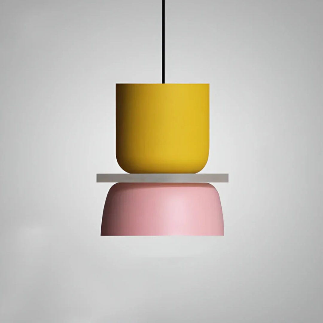 VividGlow macaron LED hanglamp met kleurrijk modern design voor stijlvolle sfeerverlichting