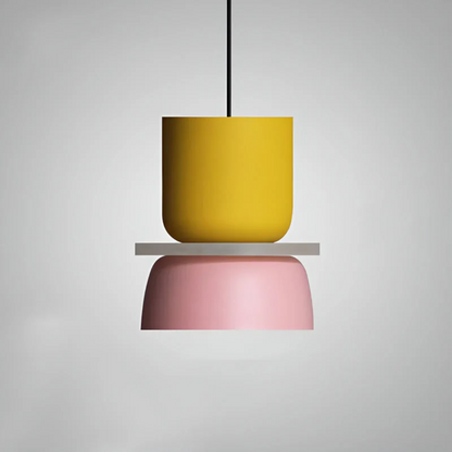 VividGlow macaron LED hanglamp met kleurrijk modern design voor stijlvolle sfeerverlichting