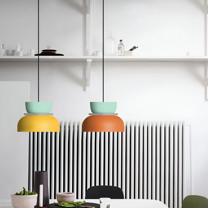 VividGlow macaron LED hanglamp met kleurrijk modern design voor stijlvolle sfeerverlichting
