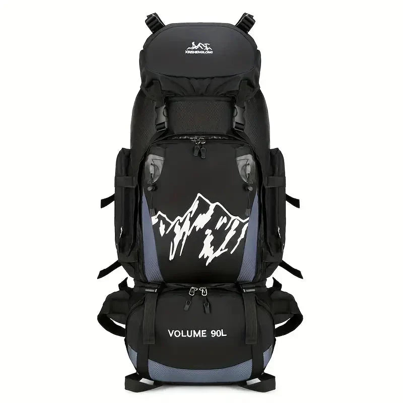Waterdichte 90L Outdoor Rugzak – Duurzaam & Ruim voor Alle Avonturen