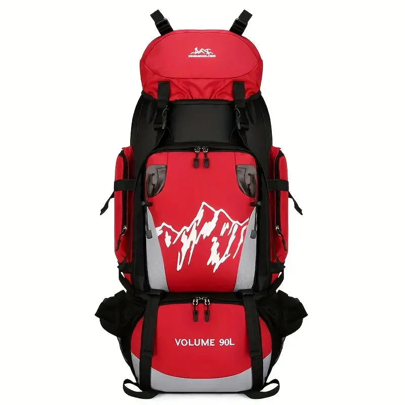 Waterdichte 90L Outdoor Rugzak – Duurzaam & Ruim voor Alle Avonturen