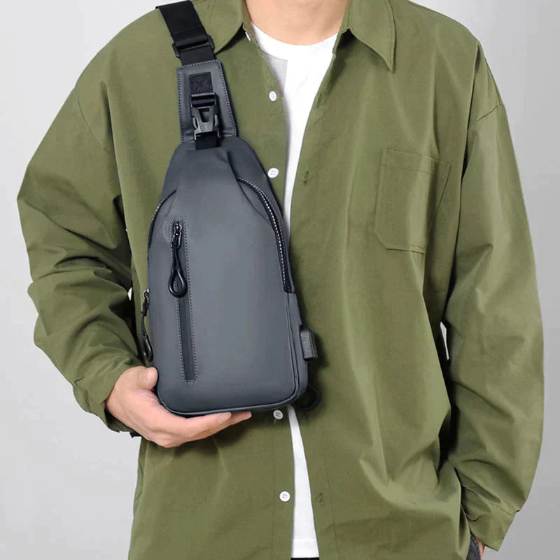 Waterdichte anti-diefstal crossbody sling tas voor mannen en vrouwen