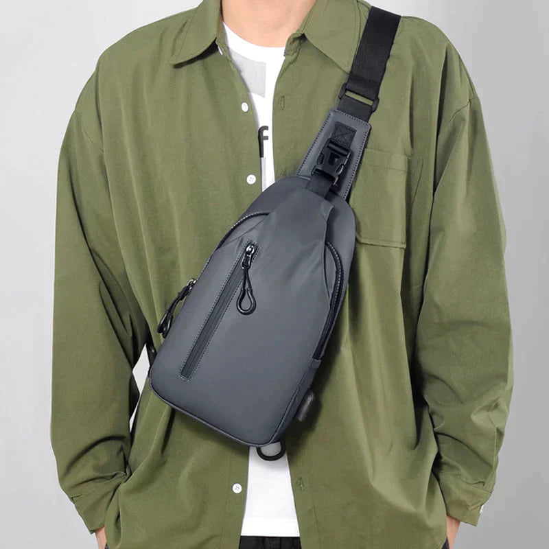 Waterdichte anti-diefstal crossbody sling tas voor mannen en vrouwen
