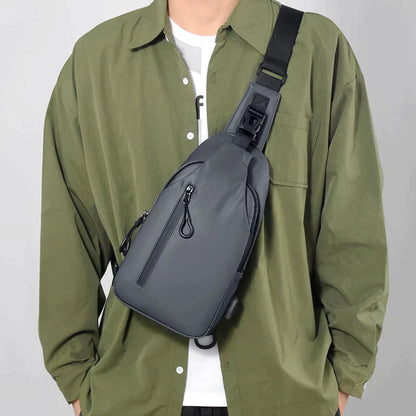 Waterdichte anti-diefstal crossbody sling tas voor mannen en vrouwen