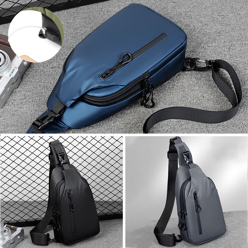 Waterdichte anti-diefstal crossbody sling tas voor mannen en vrouwen