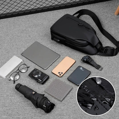 Waterdichte anti-diefstal crossbody sling tas voor mannen en vrouwen