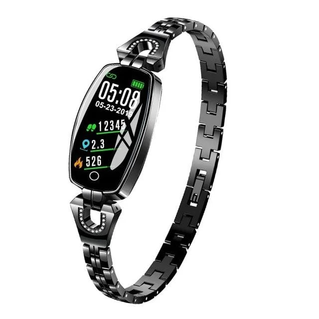 Waterdichte fitness tracker slimme armband met hartslag- en activiteitsmonitoring voor vrouwen